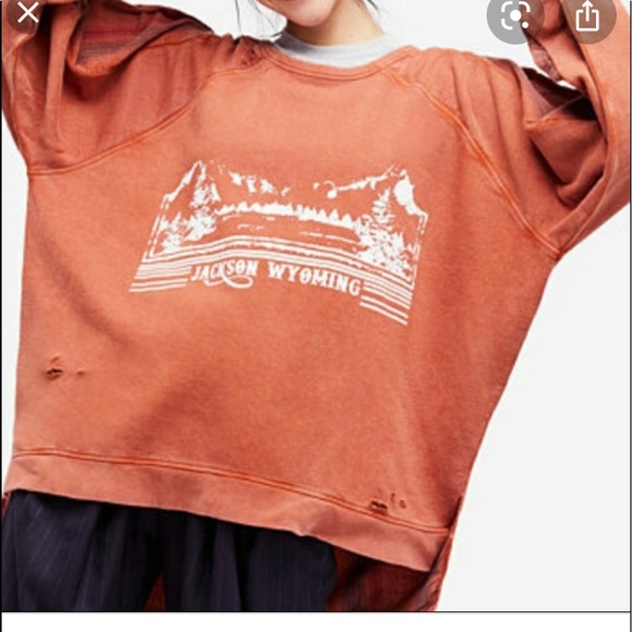 FP Jackson WY Distressed Pullover XS - Picture 4 of 4